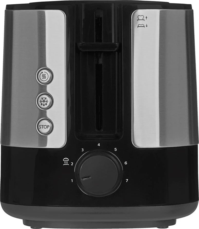 Tostier Philips Viva Collection HD2637/90, 2 feta, Inox/zi