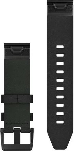 Rrip lëkure Garmin QuickFit për Smartwatch, 22mm, i zi