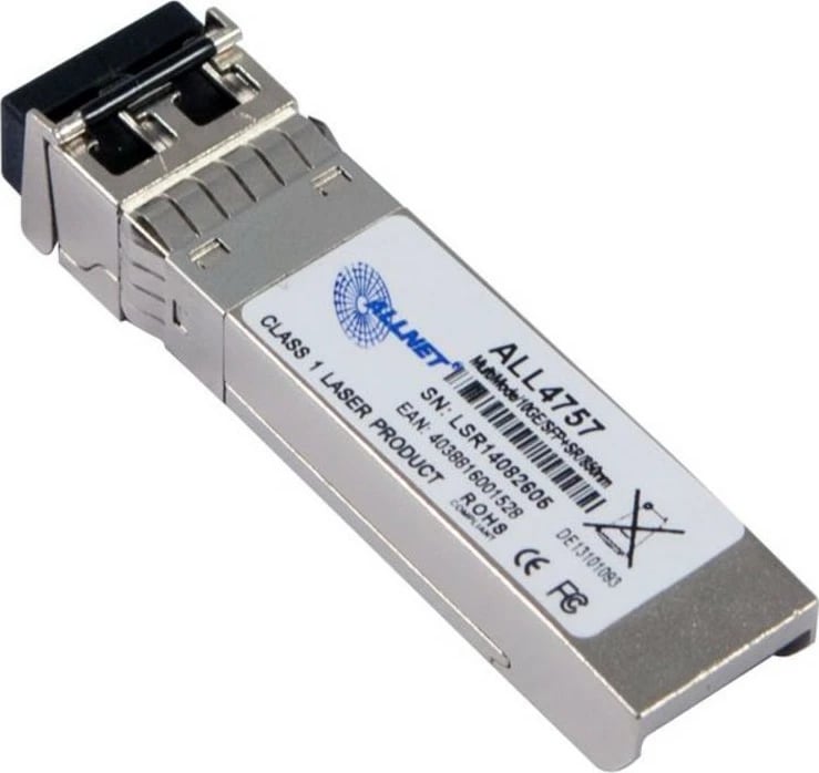 Transceiver ALLNET ALL4757, 10300 Mbit/s, SFP+, LC, 50/125 µm, SR, 300 m