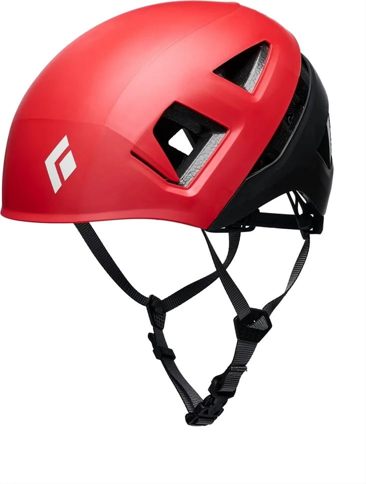 Helmetë Black Diamond Capitan E, M/L, e kuqe/zezë
