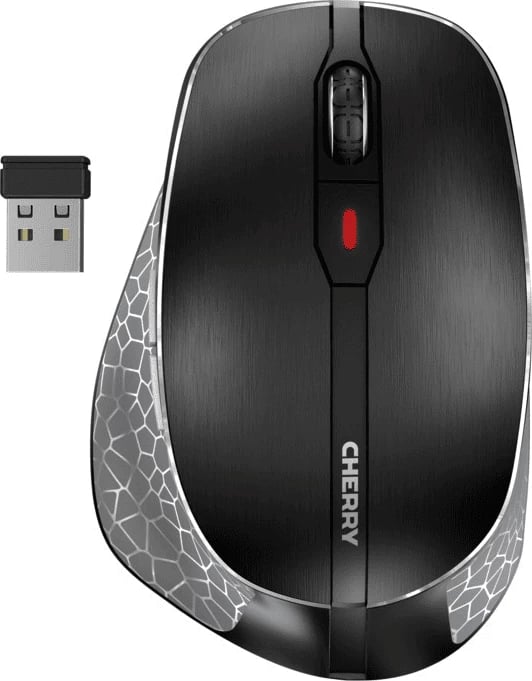 Maus Cherry JW-8600 pa kabllo me karikim USB-C, i zi