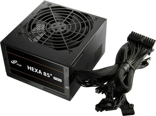 Furnizues energjie FSP HEXA 85+ PRO 650W, 650 W, 100 - 240 V, 50 - 60 Hz, 9 - 4 A, Aktiv, 100 W