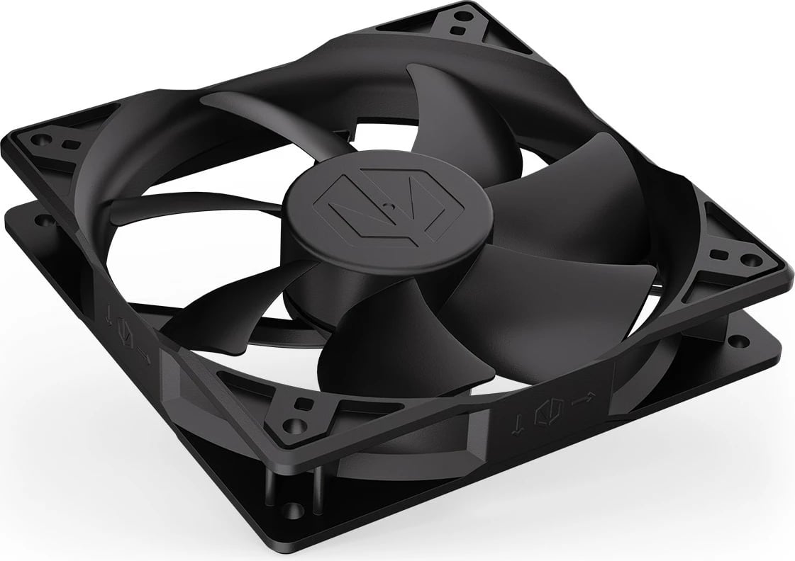 Kasë fan Endorfy Zephyr 120 EY4A017, 12 cm, i zi
