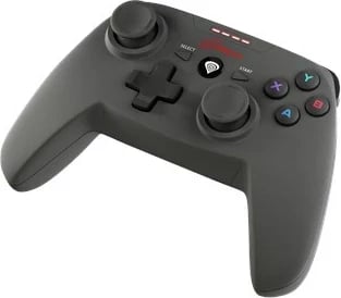 Gamepad NATEC GENESIS PV58, Wireless, për PC dhe Playstation 3, Zi