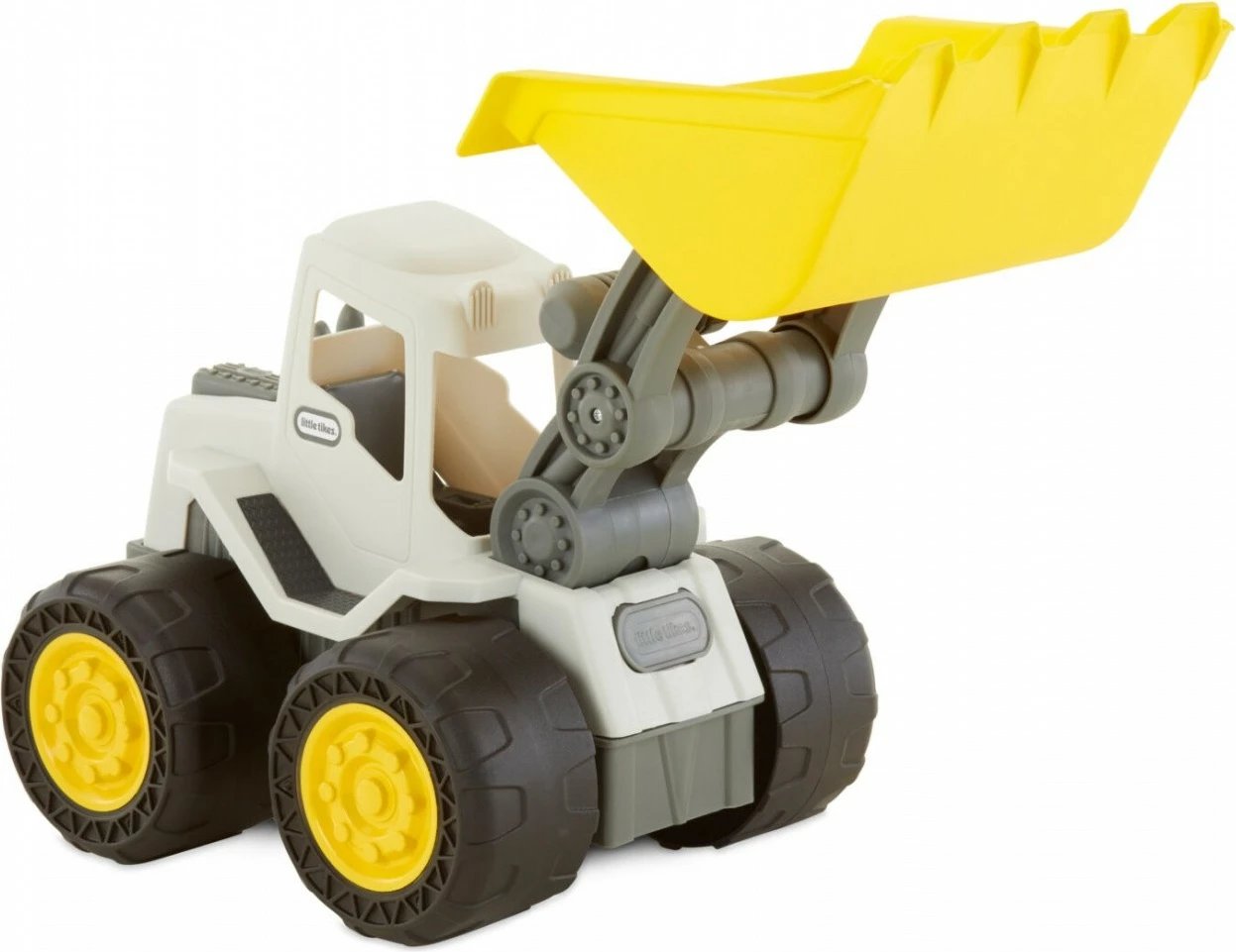 Lodër ngarkues Little Tikes Dirt Diggers 2-në-1, plastikë, e verdhë/e bardhë/gri