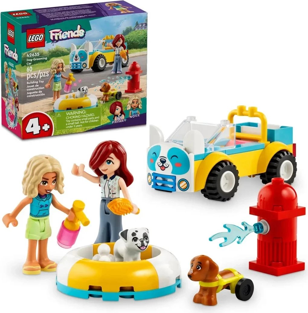 Set LEGO Friends 42635, Makina për kujdesin e qenve, 60 pjesë