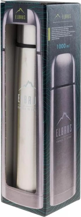 Termos Elbrus Garde 1000 ML, Gri/Argjendtë