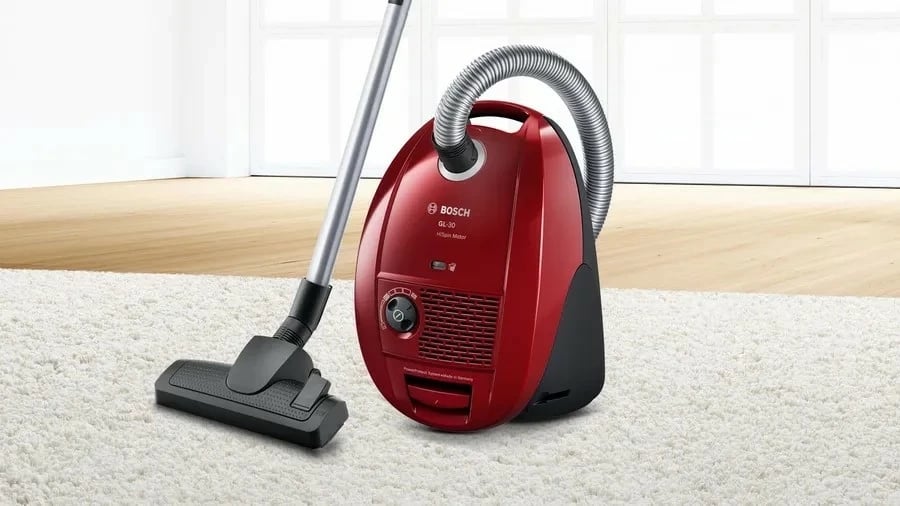 Fshesë me korrent Bosch GL-30 BSGL3X22HF, e kuqe