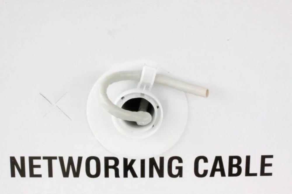 Kabllo Ethernet Techly Cat.5E F/UTP 305m për Jashtë, e Zezë