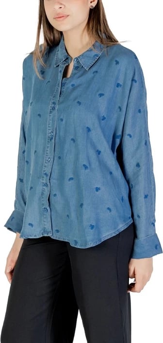 Këmishë Only femra, e kaltër e çelët