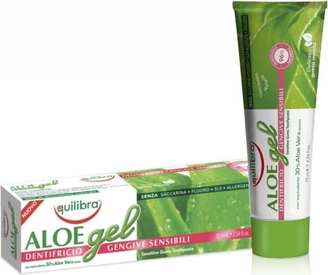 Pasta dhëmbësh Equilibra Aloe Sensitive Gums 75ml