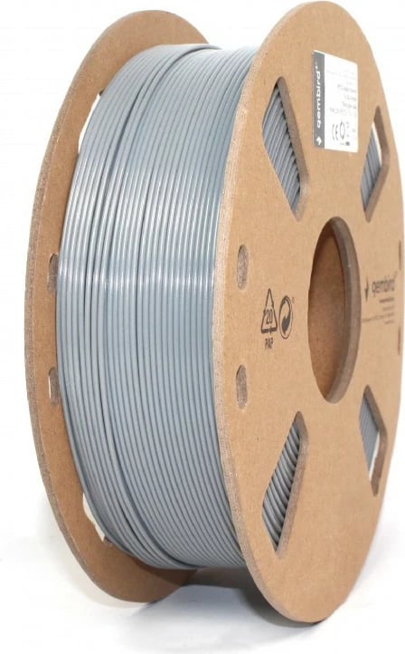 Filament për printer 3D Gembird 3DP-PETG1.75-01-GR, PETG, 1.75mm, 1kg, Gri