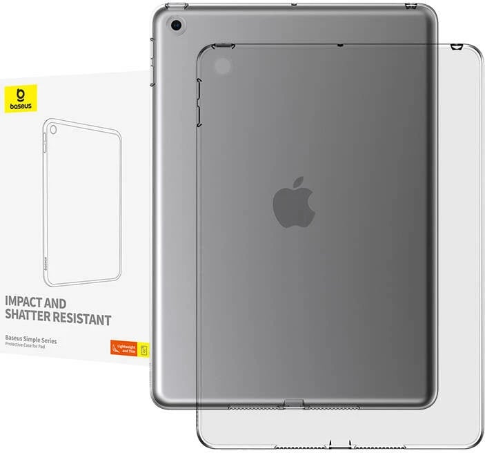 Mbështjellës Baseus Simple Series për iPad Pro (2017), 10.5", transparent