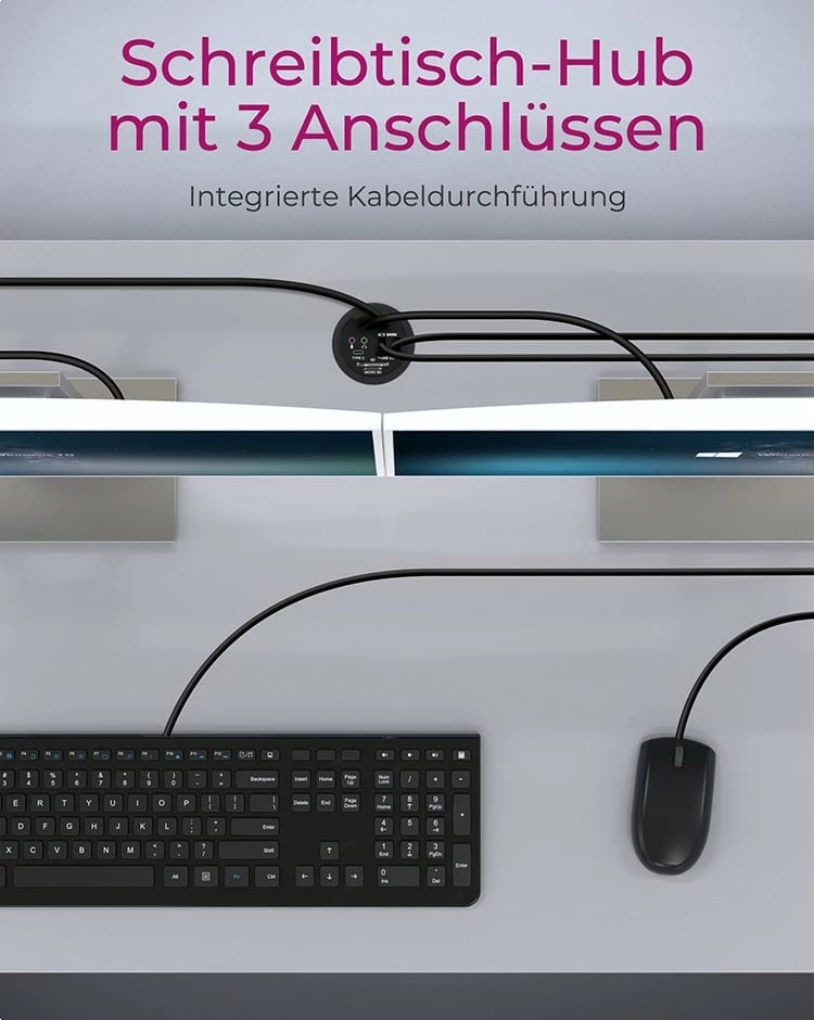 USB hub ICY BOX IB-HUB1404A, 3 porte USB 3.0, lexues kartash, audio, plastikë, zi