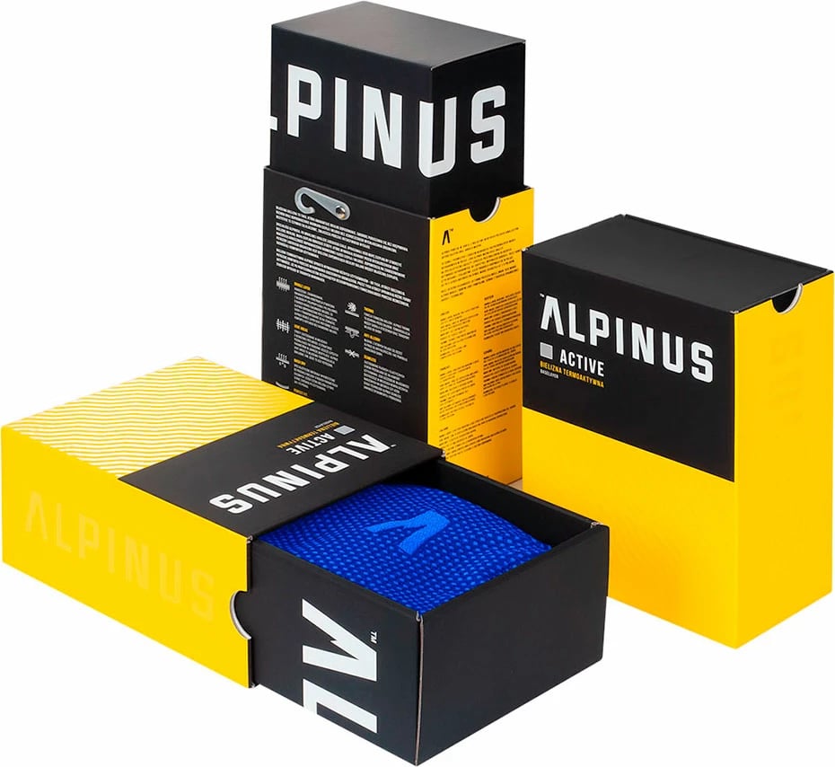 Termo të brendshme për fëmijë Alpinus, blu