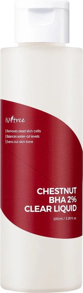 Solucion eksfoliues për femra Isntree Chestnut BHA 2% Clear Liquid Exfoliating Solution, 100ml