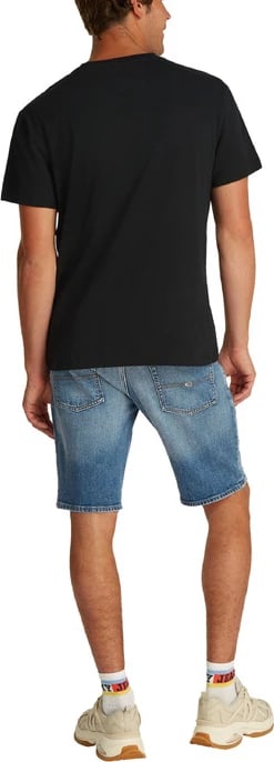 Maicë për meshkuj Tommy Hilfiger Jeans, e zezë