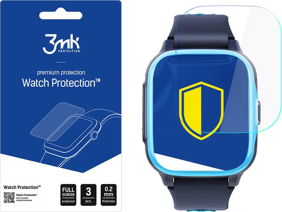 Film mbrojtës për orë Garett Kids Trendy 4G, 3mk Protection, 3 copë