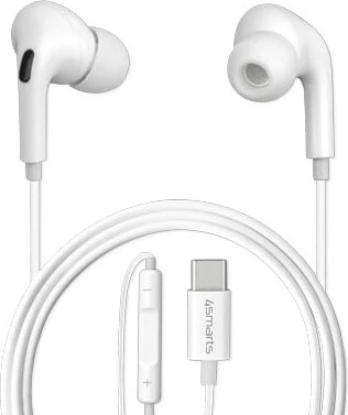 Kufje 4smarts Active In-Ear Stereo USB Type-C, Bardhë