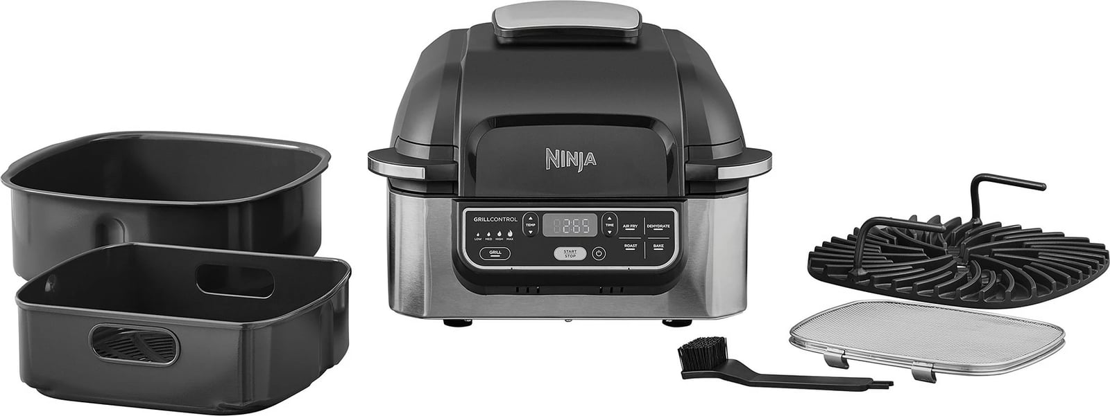 Fritezë me ajër të nxehtë Ninja AG301, 5.7 L, 1 kg, e zezë