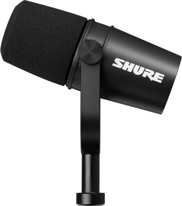 Mikrofon studio SHURE MV7X, dinamik, XLR/USB, i zi