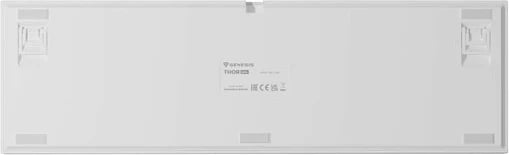 Tastierë mekanike Genesis Thor 404, Outemu Peach Silent, RGB, full-size, e bardhë