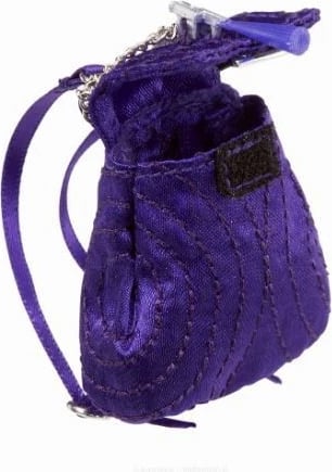 Kukull Rainbow High Junior Krystal Bailey me aksesorë, 23 cm, vjollcë