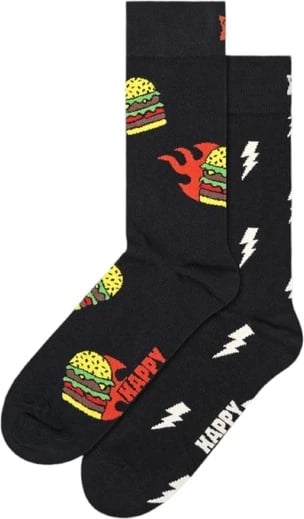 Çorape për meshkuj Happy Socks, të zeza