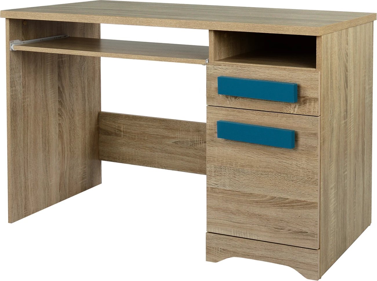 Tavolinë për dhomë lojërash Sonama-doreza blu FH11154.01 110X55X76.5