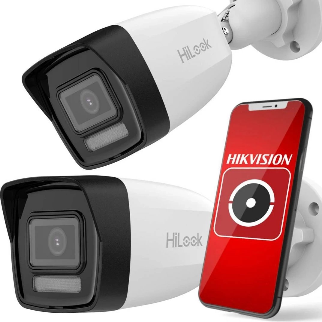 Kamerë IP Hikvision HILOOK IPCAM-B4-30DL, Bardhë