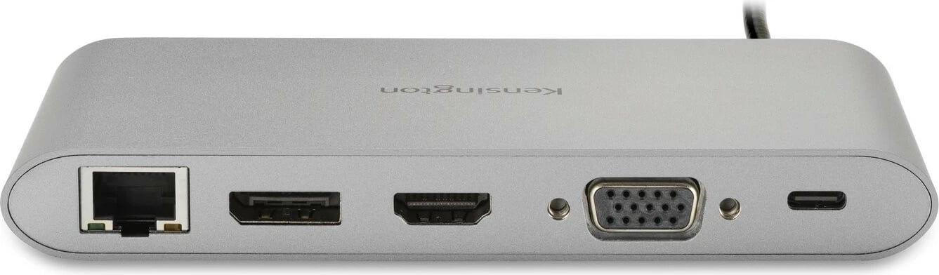 Dock USB-C Kensington UH1440P, 5Gbps, 85W, DP/HDMI/VGA, Argjendtë