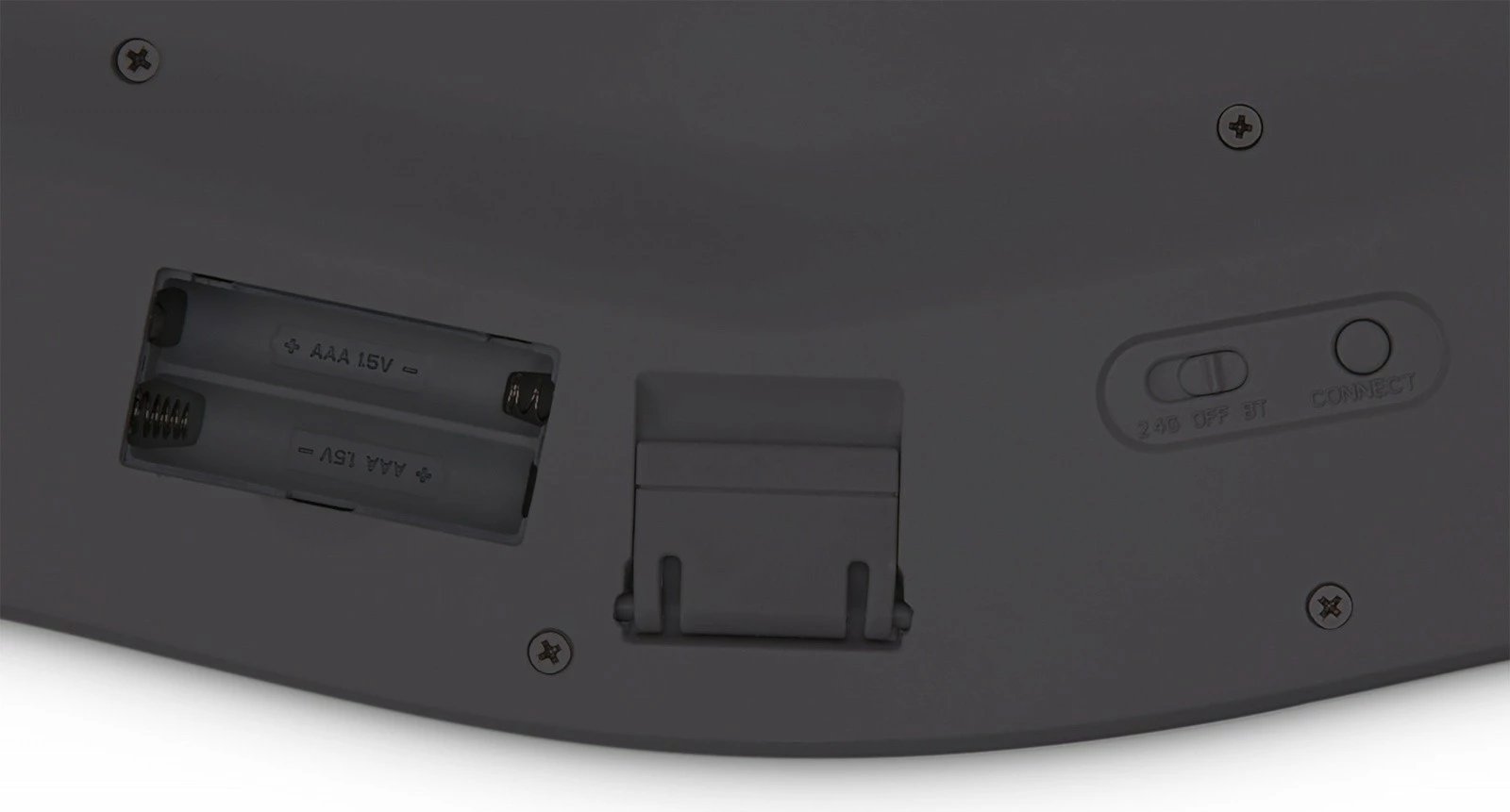 Tastierë wireless Kensington Pro Fit Ergo K75401WW, NL layout, 2.4 GHz & Bluetooth, ergonomike me mbështetëse kyçesh, e zezë