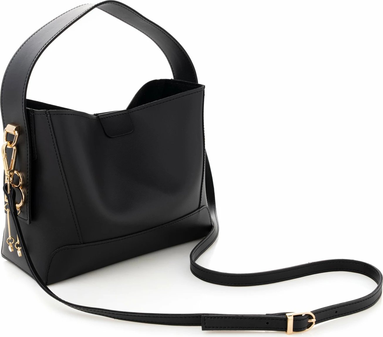 Çantë krahu Lucky Bees, 925, e zezë