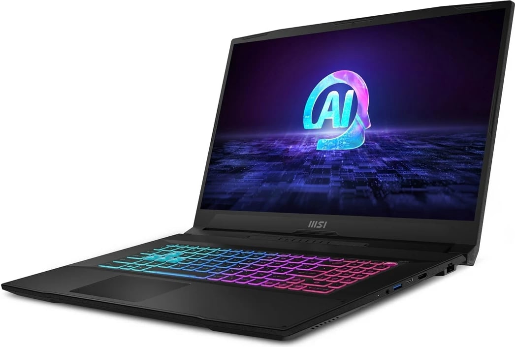 Laptop MSI Katana A17 AI B8VF-1004XPL, AMD Ryzen™ 7 8845HS, 16 GB RAM, 1 TB SSD, NVIDIA RTX 4060, E zezë