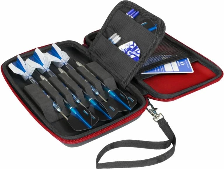 Kuti për darts Harrows, e zezë