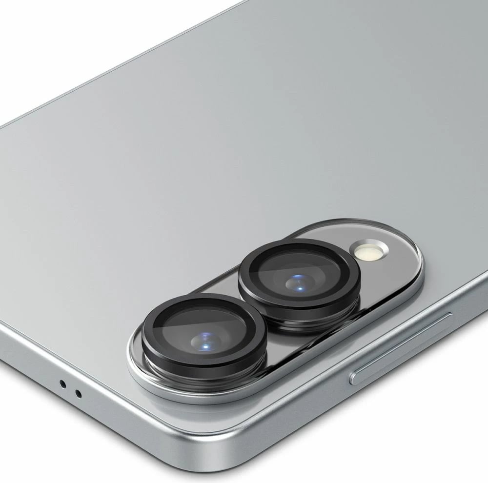 Mbrojtës xhami për kamerë, Spigen Optik Pro GLAS.TR "Ez Fit", për Samsung Galaxy S25 Edge, 2 copë, Zi