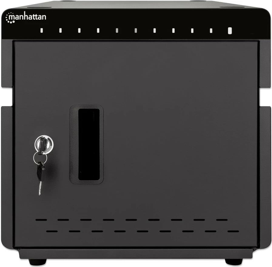 Stacion karikimi Manhattan 715942, 10 porta USB-C PD, 180W, i zi