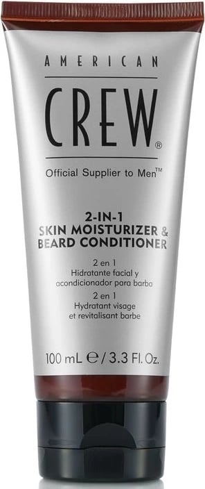 Krem për fytyrë dhe mjekër për burra American Crew 2-in-1, 100ml