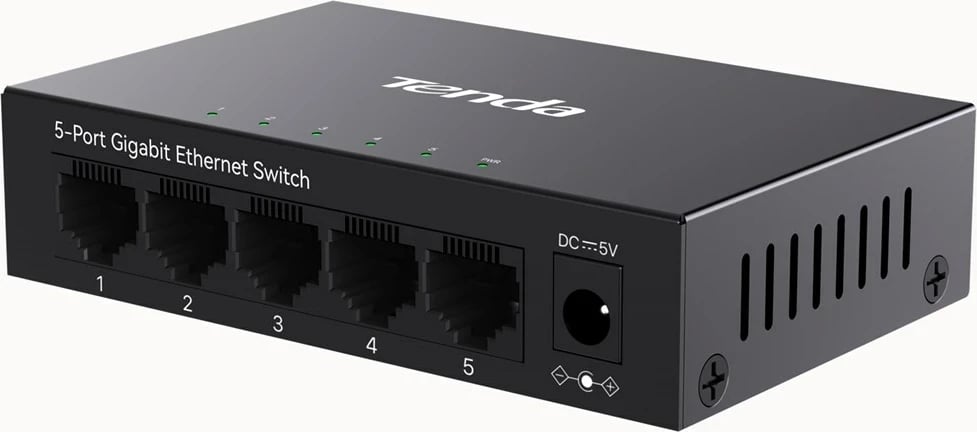 Switch Tenda TEG1005M, L2, 5 porta Gigabit Ethernet, i zi