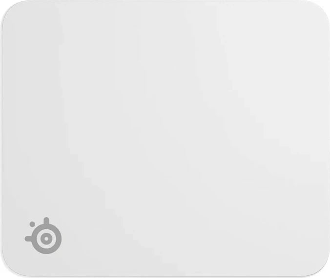 Mauspad SteelSeries QcK M, e bardhë