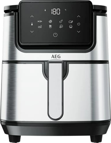 Furrë me ajër të nxehtë AEG AF6-1-4ST, 3.5 L, 1500 W, Inox, e zezë
