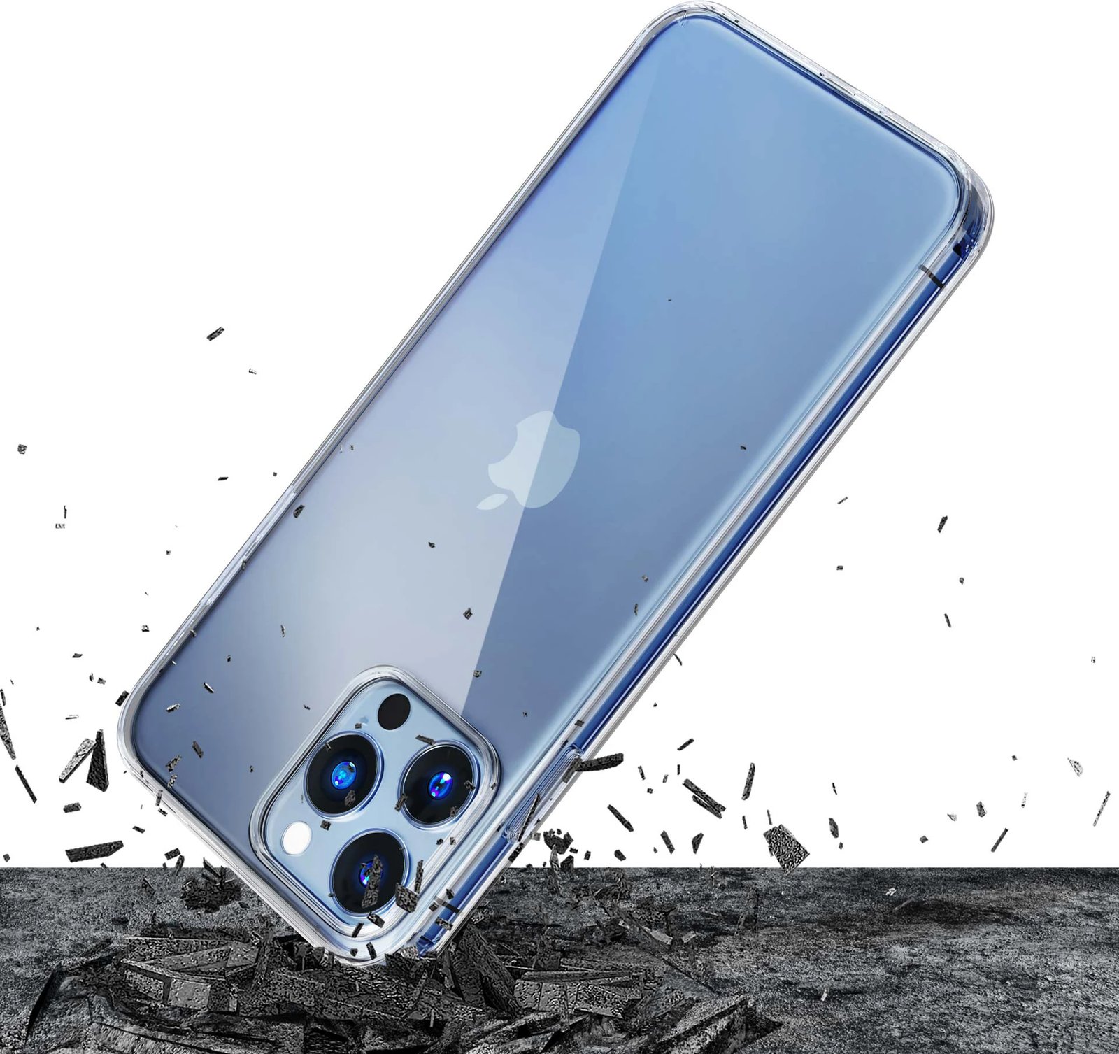 Mbështjellës 3mk Clear Case për iPhone 13 Pro Max, transparent
