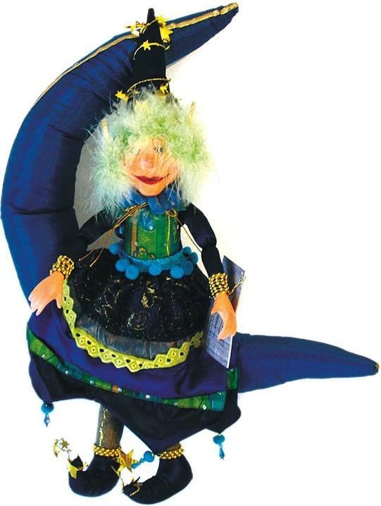 Kukull Halloween NEXT "Witch on the Moon" 45cm