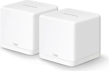 Kasë rrjeti Mercusys Halo H30G, AC1300 Mesh Wi-Fi, 2 copë, Bardhë