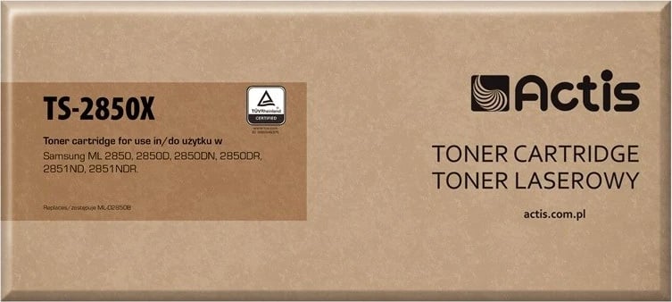 Toner zëvendësues Actis TS-2850X për printer Samsung ML-D2850B, i zi