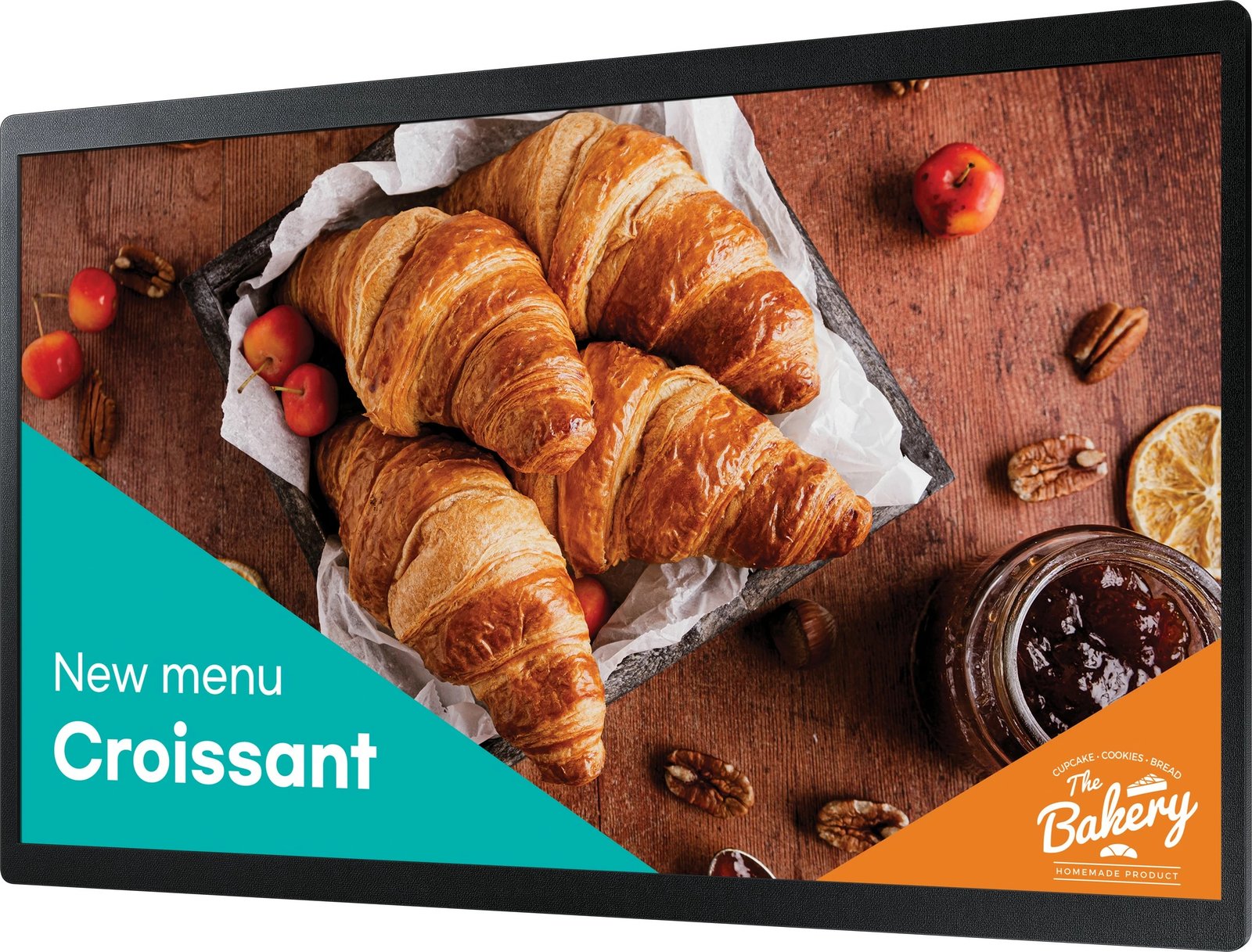 Panel digjital Samsung QB24C, 24", LED, Full HD, Wi-Fi, i zi