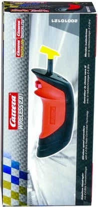 Kontrollues wireless Carrera 132/124, i zi/kuq, për pista gara