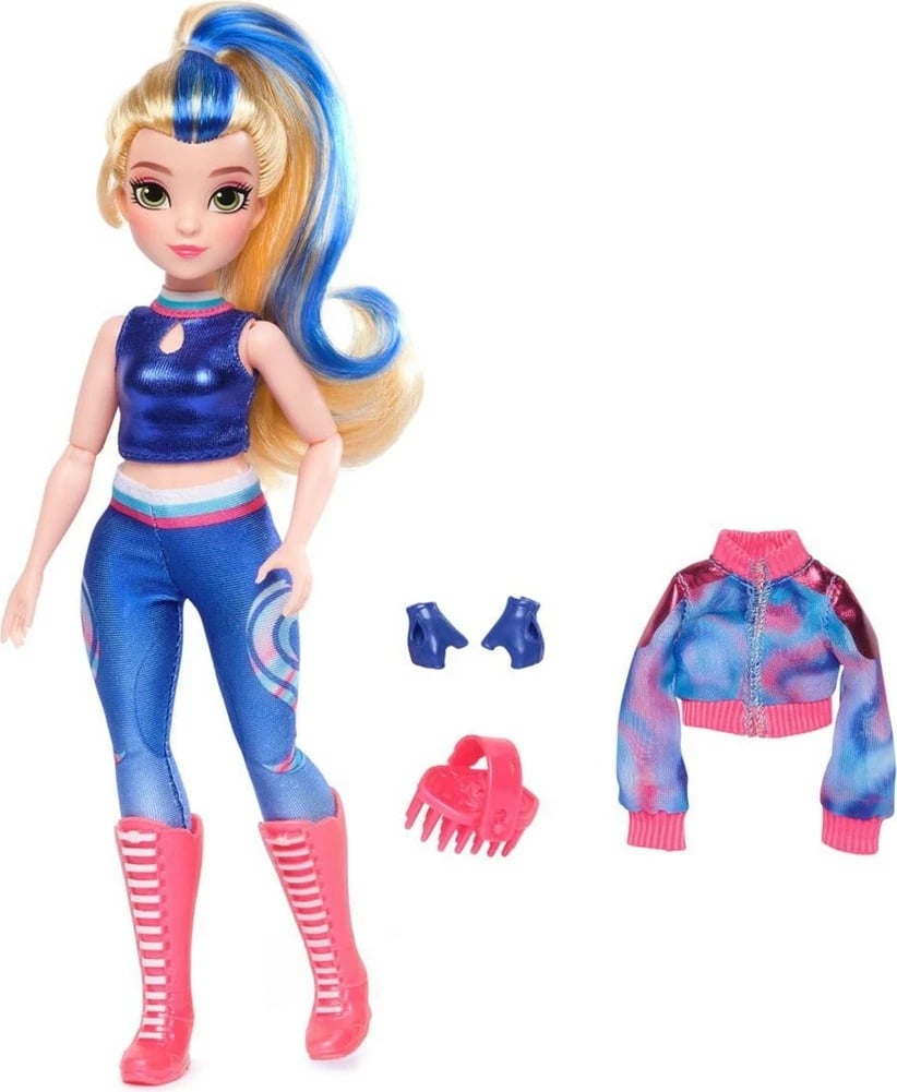 Lodër SPIN MASTER Unicorn Academy Isabel, me aksesorë, Blu dhe Rozë
