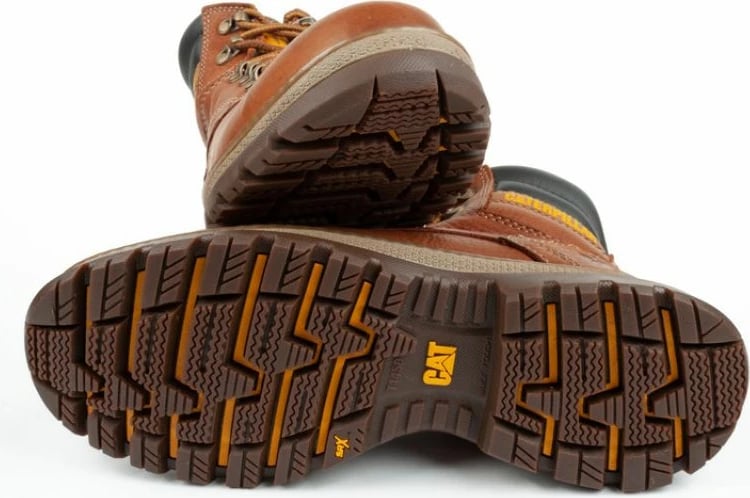 Këpucë pune për meshkuj Caterpillar, ngjyrë kafe