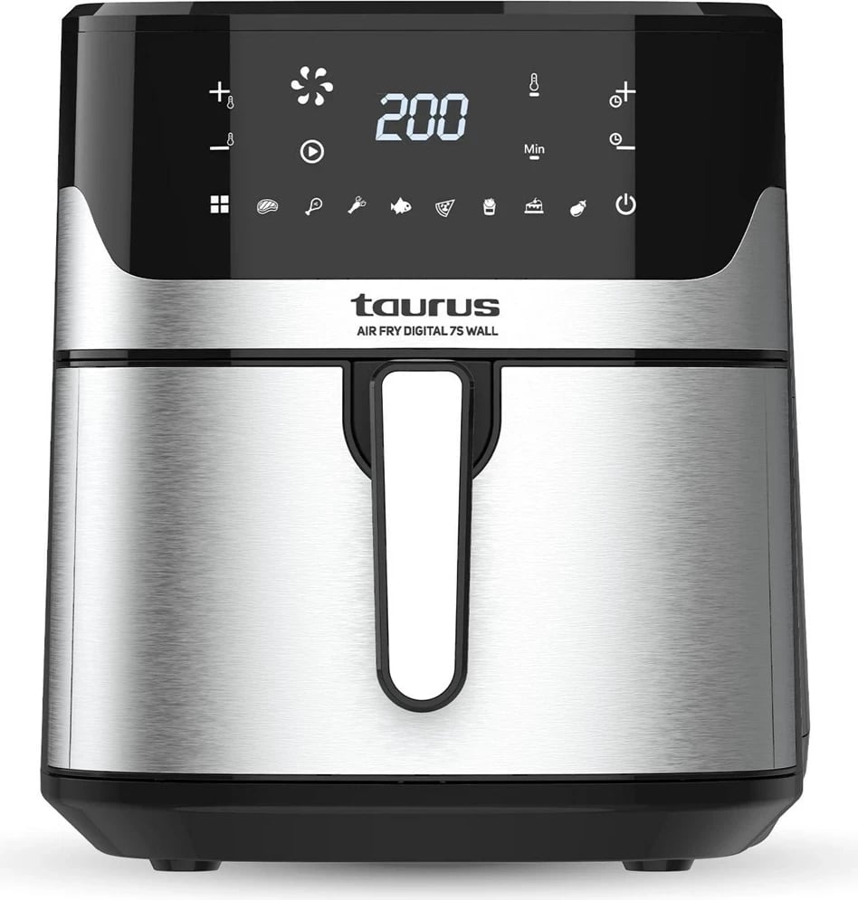 Fritezë me ajër të nxehtë Taurus Air Fry Digital 7S, 6.5l, Argjendtë